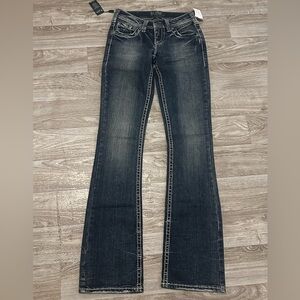 Silver Jeans Women's Dark Blue Flare Jeans